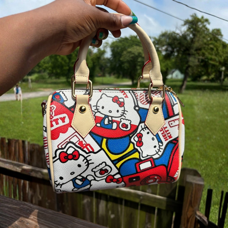 Midnight Crush Mini Duffie – Street Pop Icon Compact Carry