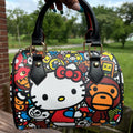 Tokyo Nights Mini Duffie Bag – Urban Chic Compact Travel