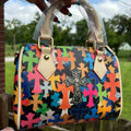 Kaleidoscope Mini Duffie Bag – Trendy Compact Everyday