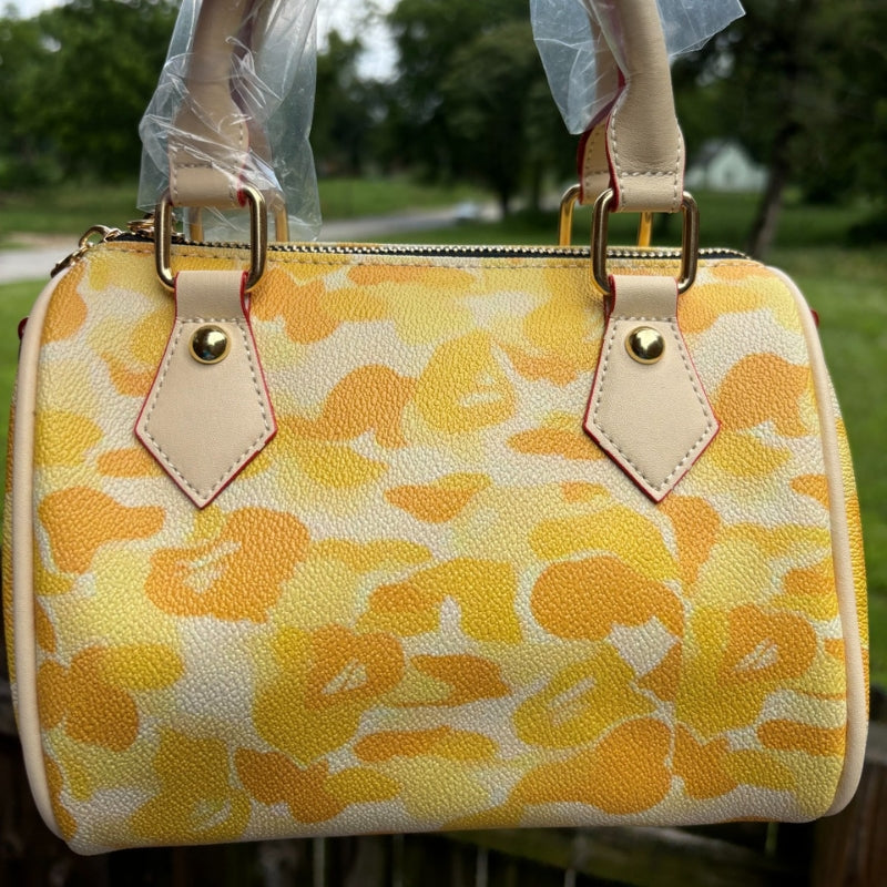 Golden Hour Mini Duffie Bag – Stylish Compact Travel